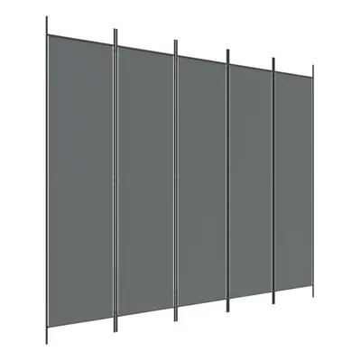 (Anthracite, x cm) vidaXL Room Divider Fabric Privacy Screen Paravent Multi Colours Multi Sizes