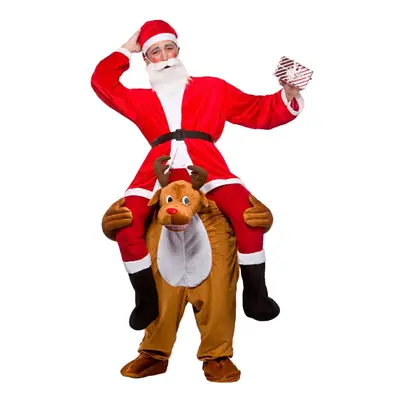 Carry Me Piggy Back Rudolph Reindeer Costume | Christmas