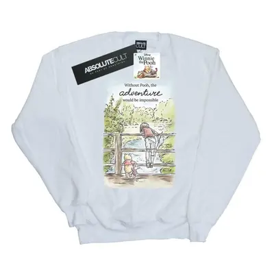 (3XL, White) Disney Mens Winnie The Pooh Adventure Sweatshirt