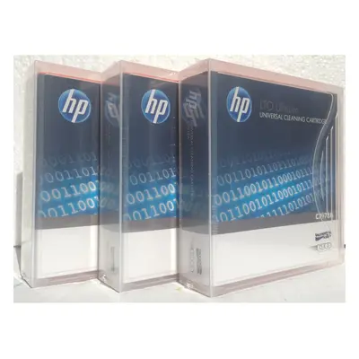 3 Pack HP C7978A Universal LTO Ultrium Cleaning Cartridge