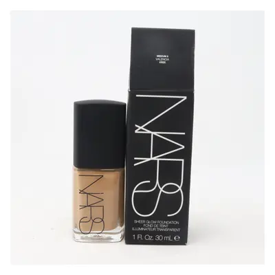 (Med/Dark Valencia) Nars Sheer Glow Face Foundation 1oz/30ml New In Box