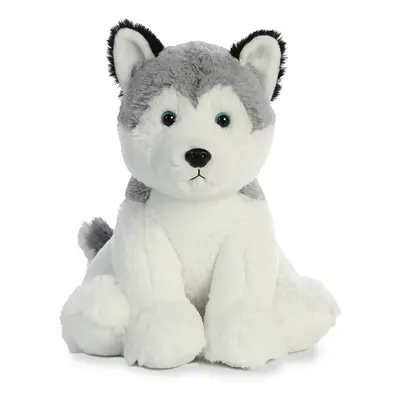 AuroraÃ¯Â¿Â½ Cuddly Husky Stuffed Animal - Cozy Comfort - Endless Snuggles - Gray Inches