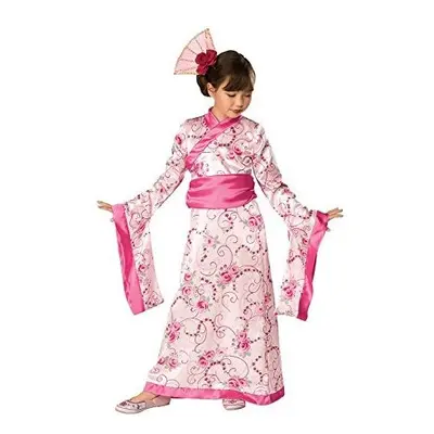 Let's Pretend Child's Asian Princess Pink Kimono Costume, Large