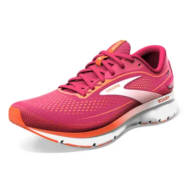 Brooks Womens Trace Neutral Running Shoe - Sangria/Red/Pink - 9.5 Me