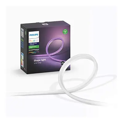 Philips Hue White and Colour Ambiance Outdoor Lightstrip [2M] Smart LED Lightstrip, Requires a H