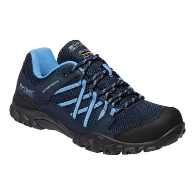 (4 UK, Navy/Blue Skies) Regatta Womens/Ladies Edgepoint III Walking Shoes