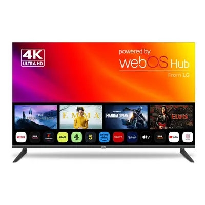 Cello 50? inch Smart Ultrafast WebOS 4K TV, Years Warranty, Freeview Play FreeSat, Bluetooth. Ne