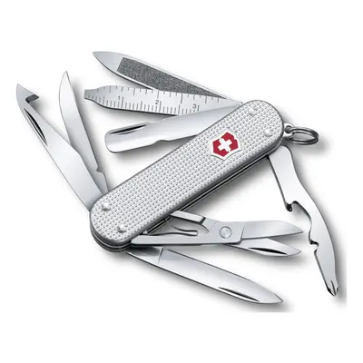 Victorinox Mini Champ Swiss Army Knife - Silver Alox handles - Special Edition