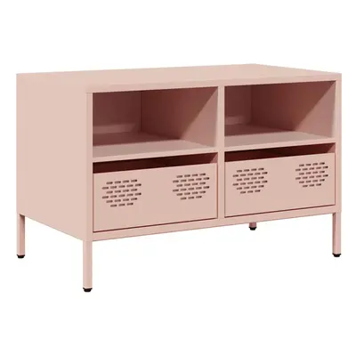 (pink, x x 43.5 cm) vidaXL TV Cabinet TV Stand TV Unit Entertainment Centre Cold-rolled Steel