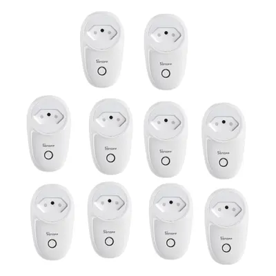 BR Plug Smart WIFI Socket BR Wireless Plug Power Sockets Smart Home Switch Work With Alexa Googl