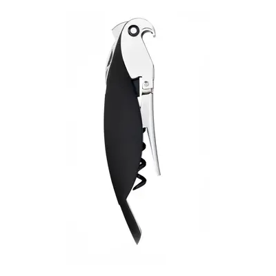 Alessi Parrot Sommelier Design corkscrew, Black