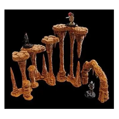 WizKids/NECA WarLock Tiles Expansion Stalactites & Stalagmites