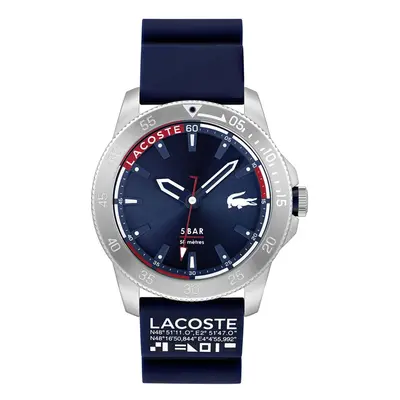 Lacoste Regatta Men's Quartz Stainless Steel and Silicone Strap Watch