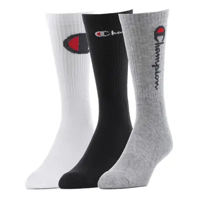 Champion LIFE 3-Pair Core Essential Socks Assortments White/Black/Oxfo