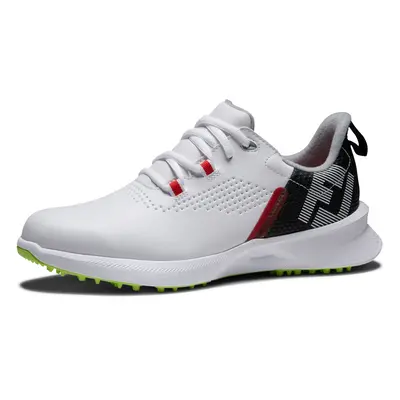 FootJoy FJ Fuel Junior Golf Shoe White/Black/Lime US Unisex Big Ki