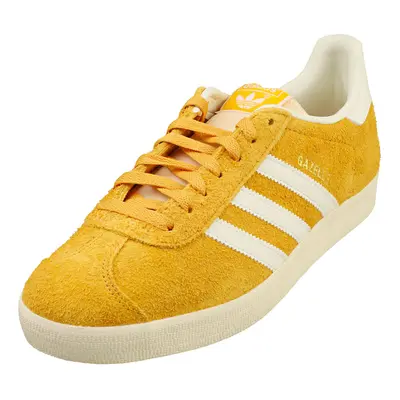 (11.5) adidas Gazelle Mens Fashion Trainers in Yellow White