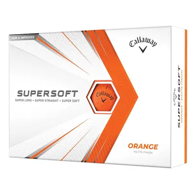 Callaway Supersoft Golf Balls, Orange