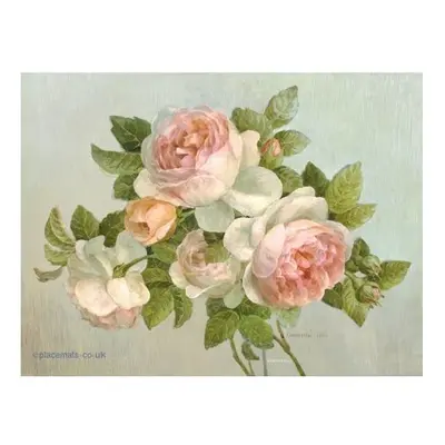 Pimpernel Antique Roses Placemats, Set of