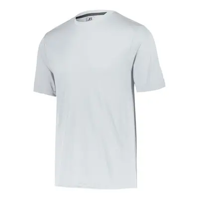 Russell 629X2M.WHI.S Adult Dri-Power Core Performance T-Shirt, White - Small