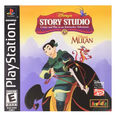 Disney's Mulan Interactive Adventure - Story Studio - PlayStation