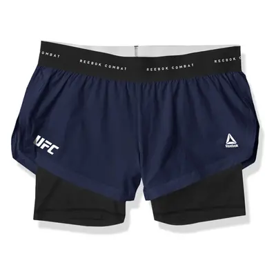 Reebok UFC Fight Week Kickboxing Short Vector Navy 2X-Small