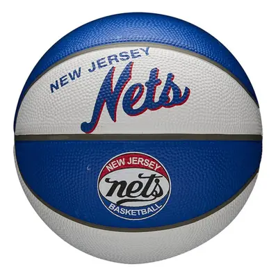 WILSON NBA Team Retro Mini Basketball - Brooklyn Nets