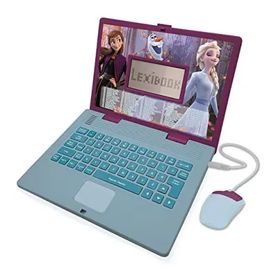 - Disney Frozen - Educational and bilingual laptop Spanish/English - Toy for girls with Learning