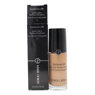 (5.5) Giorgio Armani Luminous Silk Perfect Glow Flawless Foundation 0.6oz New With Box