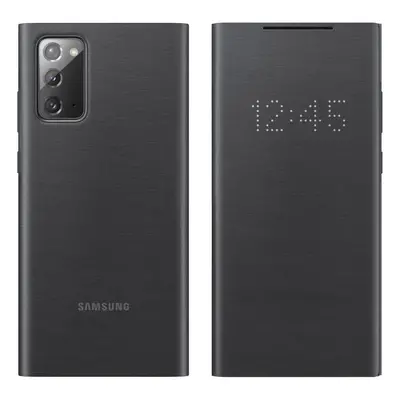 Official Samsung Galaxy Note20 LED View Flip Cover Case - Black