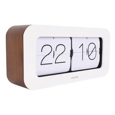 Karlsson \MATIZ BAMBOO\" wall / table clock - White"""