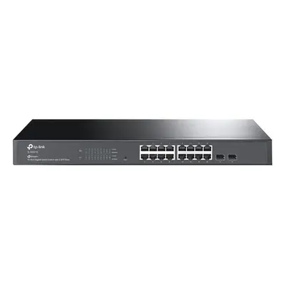 TP-LINK - JetStream Port Gigabit Smart Switch with SFP Slots