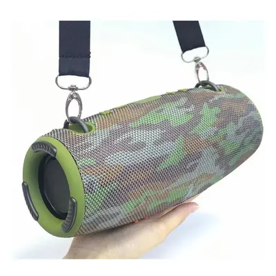 (Camouflage Green) Bluetooth Speakers Subwoofer TWS 40W Wireless Portable Outdoor Waterproof Mus