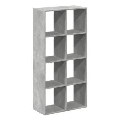 (concrete grey, 69.5 x x 137.5 cm) vidaXL Room Divider Bookcase Book Rack Bookshelf Engineered W