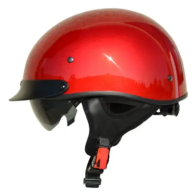 Vega Helmets Unisex-Adult Half Helmet (Velocity Red Small)