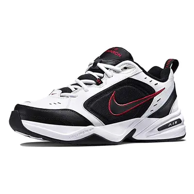 Nike Air Monarch IV Training Shoe (4E) - White/Black/Varsity Red Size