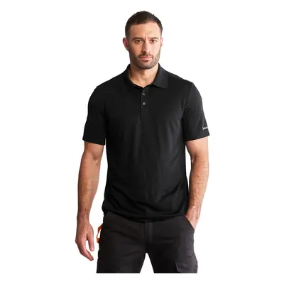 Timberland PRO Men's Wicking Good Short-Sleeve Polo Jet Black