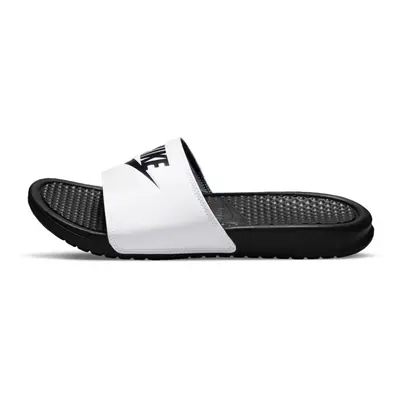 Nike Men's Benassi Just Do It Athletic Sandal White D(M) US