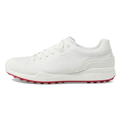 ECCO Men's Biom Hybrid Hydromax Water Resistant Golf Shoe White/White