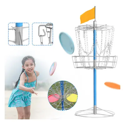 Portable Disc Golf Basket Catcher Golf Practice Target Outdoor