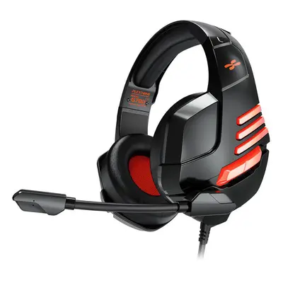 Wired Gaming Headphones 50mm Large Driver Stereo Over Ear Lightweight Headset Noise Cancellation