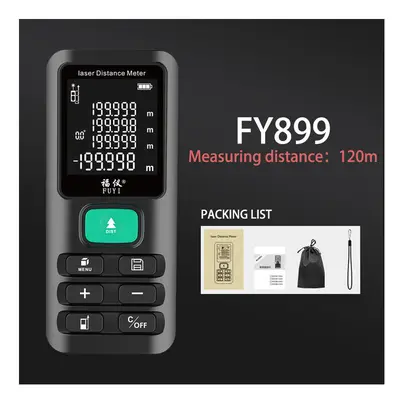 (FY899) 70M/120M Laser Distance Meter Digital Laser Rangefinder Angle Range Finder Laser Tape Me