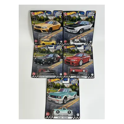 Hot Wheels Boulevard Car Set Real Riders 1:64 Hot Wheels GJT68 979R