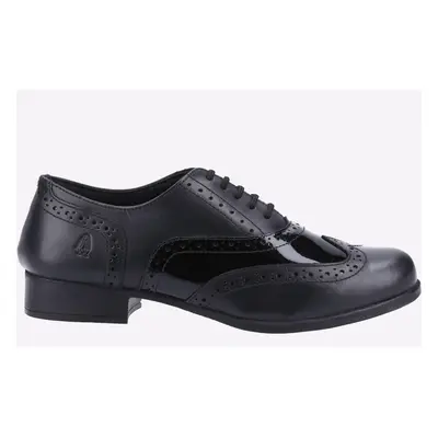 (1) Hush Puppies Kada PATENT LEATHER Junior School Girls