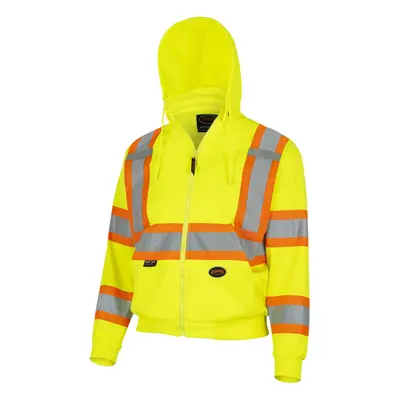 Pioneer High Visibility Ultra Reflective Zip-Style Micro Fleece Hood