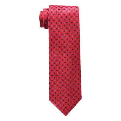 Tommy Hilfiger mens Core Neat Ii neckties Red Regular US