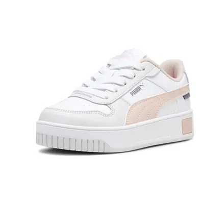 PUMA Carina Street Sneaker White-Rose Dust-Feather Gray US Unisex