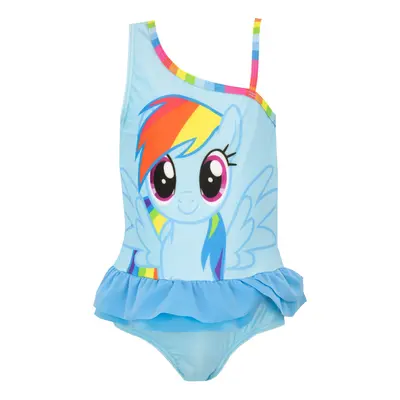 My Little Pony Girls' Swimsuit Blue Size 3T