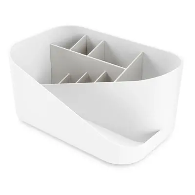 Umbra Glam Cosmetic Organizer, White & Grey