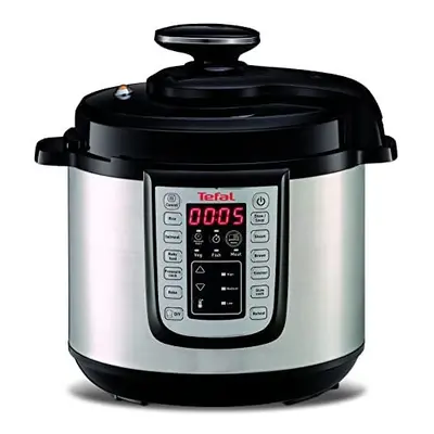 Tefal Fast&Delicious CY505E10 Multicooker - Stainless Steel Programmes - Quick Pressure Cooking 