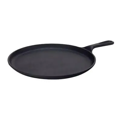 Buckingham Crepe pan Griddle Pre-Seasoned Cast Iron Diameter cm